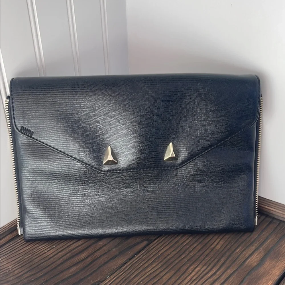 Stella & Dot Polka Dot Lined Clutch